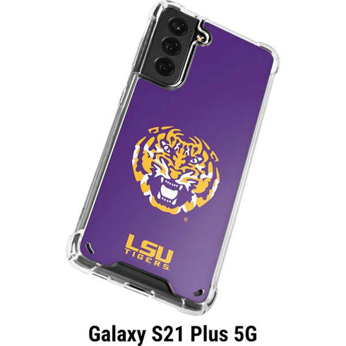 Louisiana State University - LSU Purple Tiger Mascot Galaxy S21 Plus 5G Clear Case