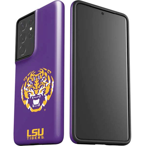 LSU Purple Tiger Mascot Galaxy S21 Ultra 5G Pro Case