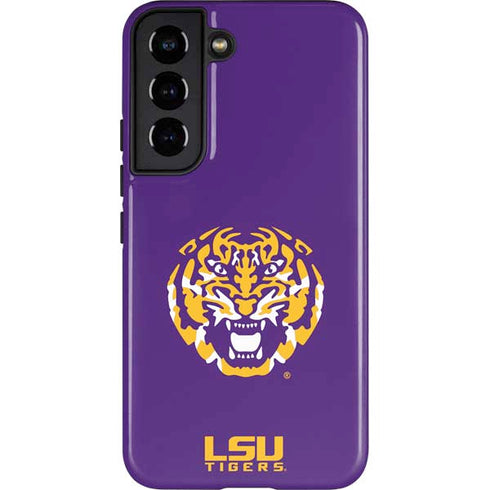 LSU Purple Tiger Mascot Galaxy S22 Pro Case