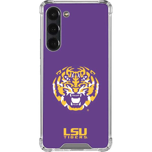Louisiana State University - LSU Purple Tiger Mascot Galaxy S23 Plus Clear Case
