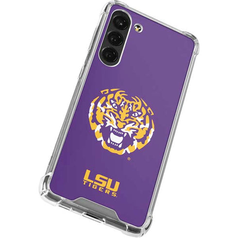Louisiana State University - LSU Purple Tiger Mascot Galaxy S23 Plus Clear Case