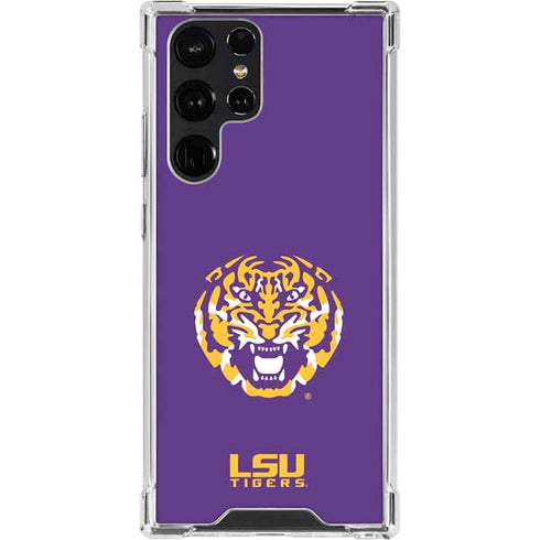 Louisiana State University - LSU Purple Tiger Mascot Galaxy S23 Ultra Clear Case