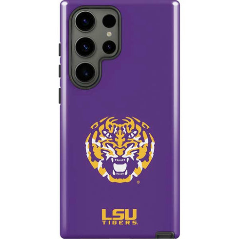 LSU Purple Tiger Mascot Galaxy S23 Ultra Pro Case