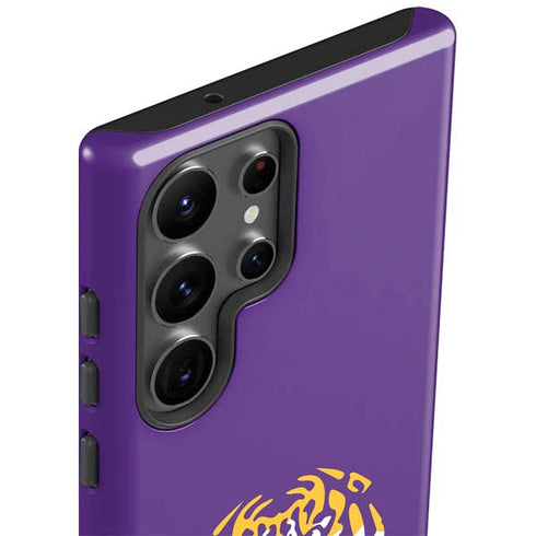 LSU Purple Tiger Mascot Galaxy S23 Ultra Pro Case