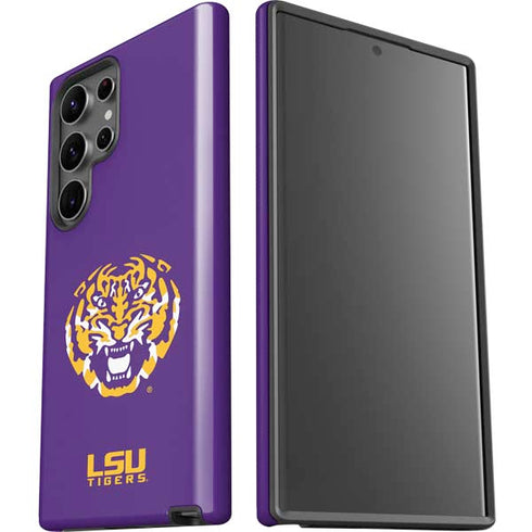 LSU Purple Tiger Mascot Galaxy S23 Ultra Pro Case