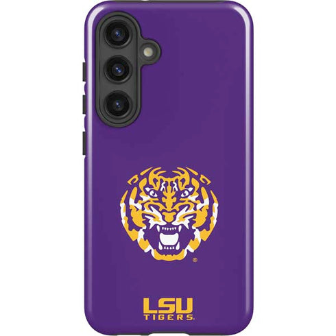 LSU Purple Tiger Mascot Galaxy S25 Impact Case