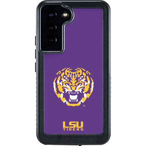 LSU Purple Tiger Mascot Galaxy S24 Plus Waterproof Case