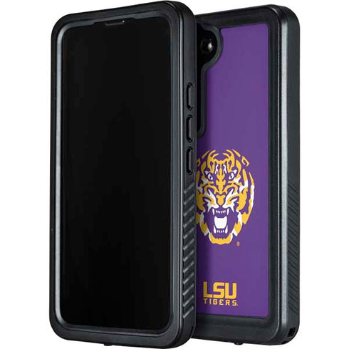 LSU Purple Tiger Mascot Galaxy S24 Plus Waterproof Case