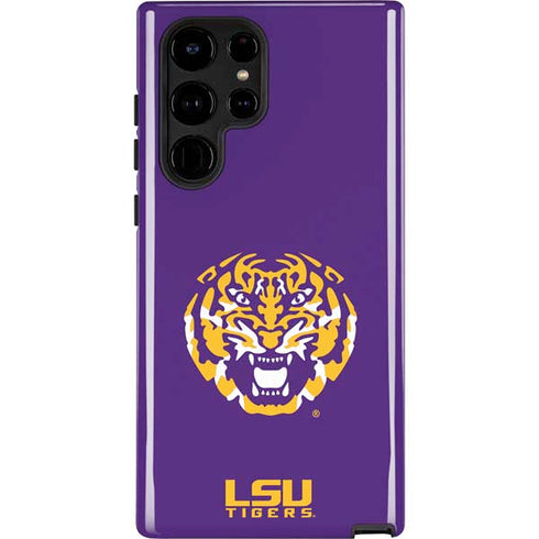 LSU Purple Tiger Mascot Galaxy Cases