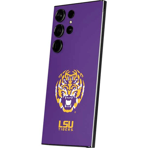 LSU Purple Tiger Mascot Galaxy S25 Ultra Skin