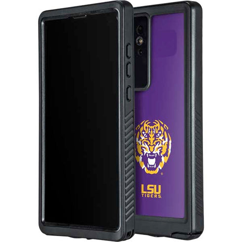 LSU Purple Tiger Mascot Galaxy S24 Ultra Waterproof Case