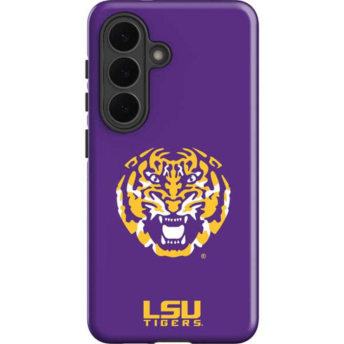 LSU Purple Tiger Mascot Galaxy S26 Impact Case