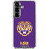 LSU Purple Tiger Mascot Galaxy S26 Plus Clear Case