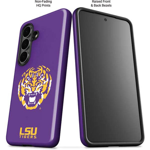 LSU Purple Tiger Mascot Galaxy S26 Plus Impact Case
