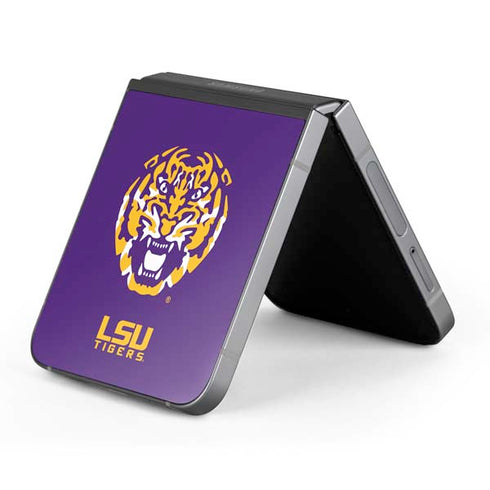 LSU Purple Tiger Mascot Galaxy Z Flip6 Skin