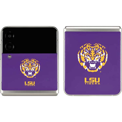Louisiana State University - LSU Purple Tiger Mascot Galaxy Z Flip3 5G Skin