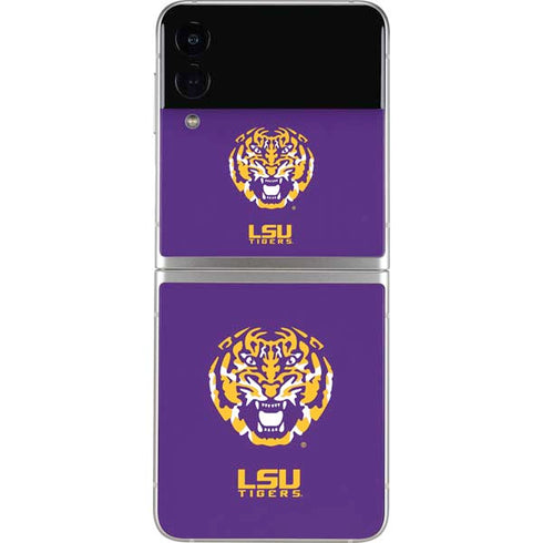 Louisiana State University - LSU Purple Tiger Mascot Galaxy Z Flip4 5G Skin