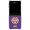 LSU Purple Tiger Mascot Galaxy Z Flip6 Clear Case