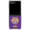 LSU Purple Tiger Mascot Galaxy Z Flip7 Clear Case