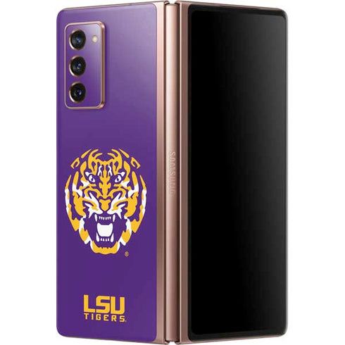 Louisiana State University - LSU Purple Tiger Mascot Galaxy Z Fold2 5G Skin