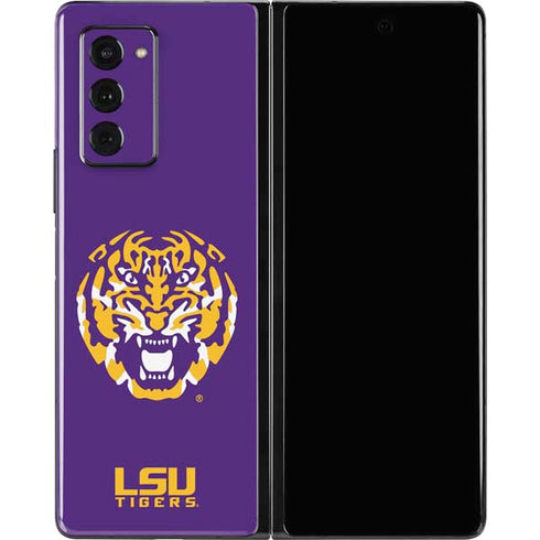 Louisiana State University - LSU Purple Tiger Mascot Galaxy Z Fold2 5G Skin
