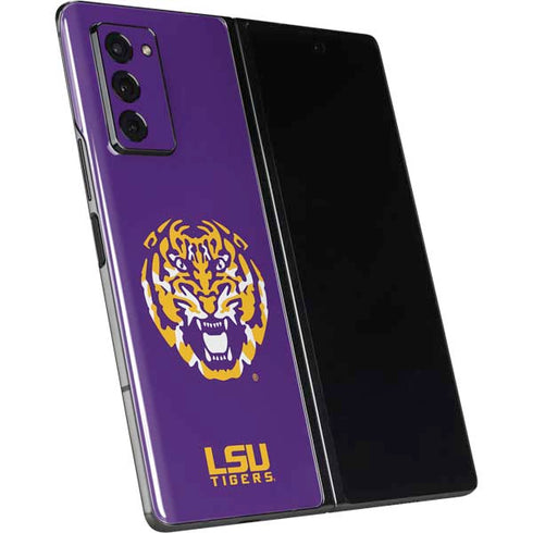 Louisiana State University - LSU Purple Tiger Mascot Galaxy Z Fold2 5G Skin