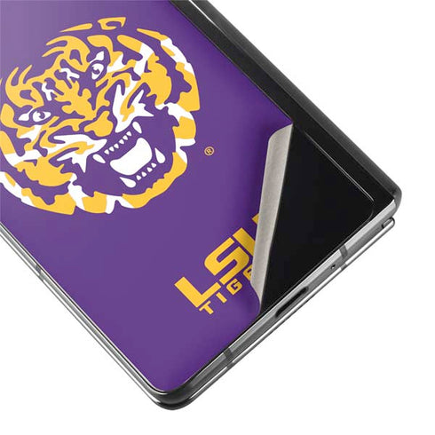 Louisiana State University - LSU Purple Tiger Mascot Galaxy Z Fold2 5G Skin