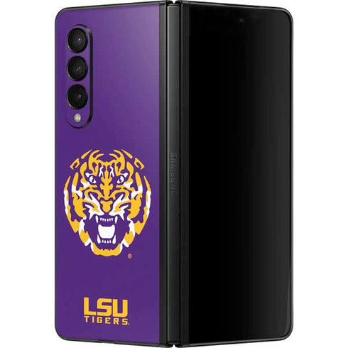 Louisiana State University - LSU Purple Tiger Mascot Galaxy Z Fold3 5G Skin