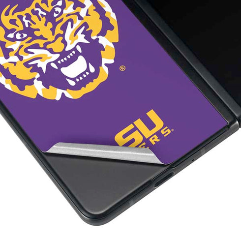 Louisiana State University - LSU Purple Tiger Mascot Galaxy Z Fold4 5G Skin
