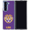 LSU Purple Tiger Mascot Galaxy Z Fold6 Clear Case