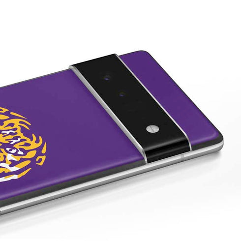 Louisiana State University - LSU Purple Tiger Mascot Google Pixel 6 Skin
