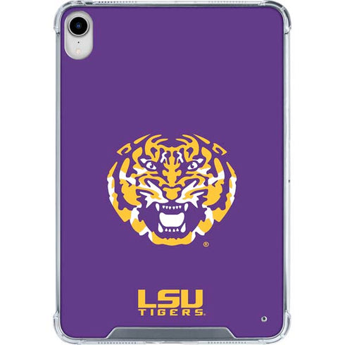 LSU Purple Tiger Mascot iPad 11th Gen (2025) Clear Case