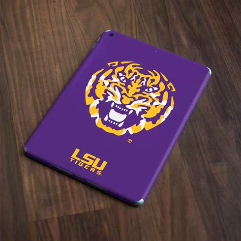 LSU Purple Tiger Mascot Apple iPad Skin
