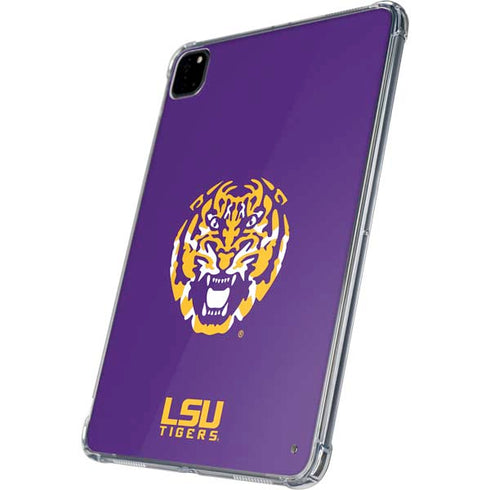 LSU Purple Tiger Mascot iPad Pro 11in (2024) Clear Case