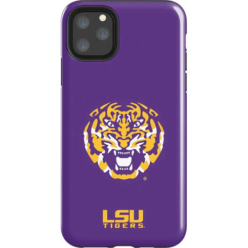 LSU Purple Tiger Mascot iPhone Cases
