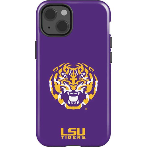 LSU Purple Tiger Mascot iPhone 13 Impact Case