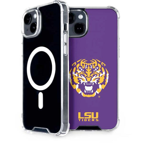 LSU Purple Tiger Mascot iPhone 13 MagSafe Case