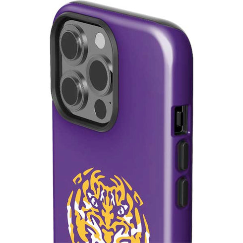 LSU Purple Tiger Mascot iPhone 13 Pro Impact Case