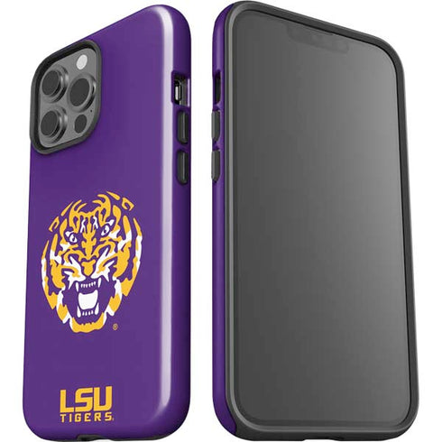 LSU Purple Tiger Mascot iPhone 13 Pro Max Impact Case