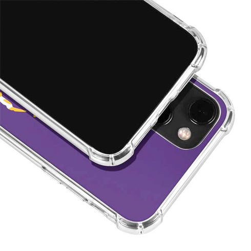 Louisiana State University - LSU Purple Tiger Mascot iPhone 14 Plus Clear Case
