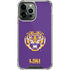 Louisiana State University - LSU Purple Tiger Mascot iPhone 14 Pro Max Clear Case