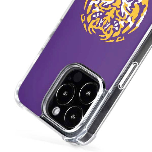 LSU Purple Tiger Mascot iPhone 14 Pro Max MagSafe Case