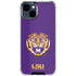 Louisiana State University - LSU Purple Tiger Mascot iPhone 15 Clear Case