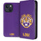 LSU Purple Tiger Mascot iPhone 15 Plus Folio Case