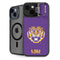 LSU Purple Tiger Mascot iPhone 15 Plus Kickstand Case