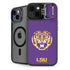 LSU Purple Tiger Mascot iPhone 15 Plus Kickstand Case