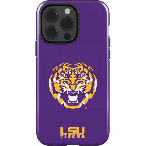 Louisiana State University - LSU Purple Tiger Mascot iPhone 15 Pro Impact Case