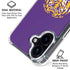 LSU Purple Tiger Mascot iPhone 16 Clear Case