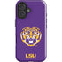 LSU Purple Tiger Mascot iPhone 16 Plus Impact Case