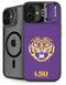 LSU Purple Tiger Mascot iPhone 16 Plus Kickstand Case